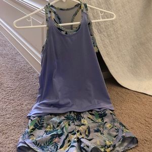 matching shirt and shorts pair